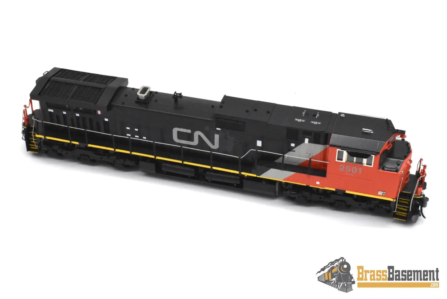 HO Brass - OMI 6535.1 CNR Canadian National C44-9W #2501 - F/P Red/Black ’EF-644a’ - Diesel