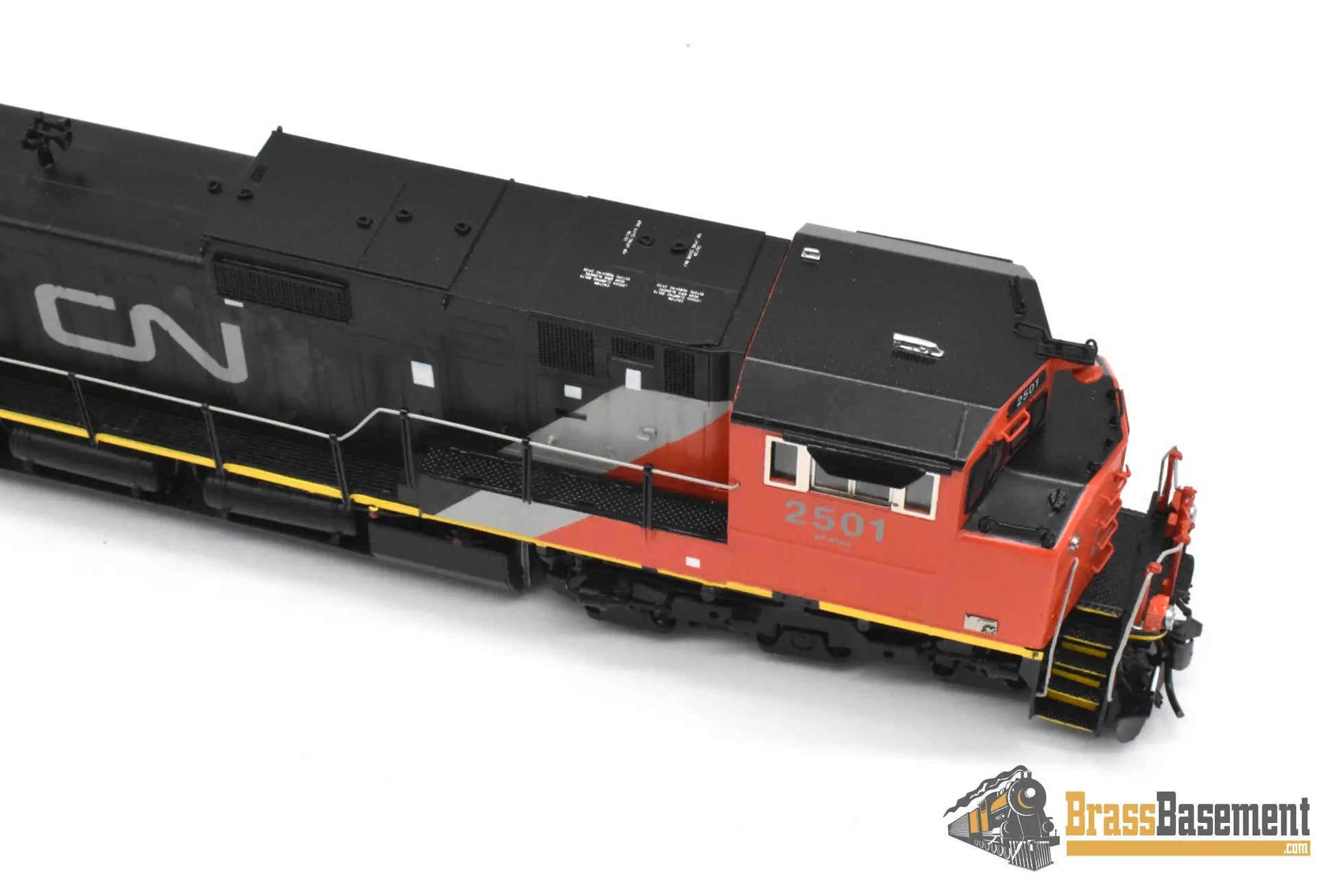 HO Brass - OMI 6535.1 CNR Canadian National C44-9W #2501 - F/P Red/Black ’EF-644a’ - Diesel