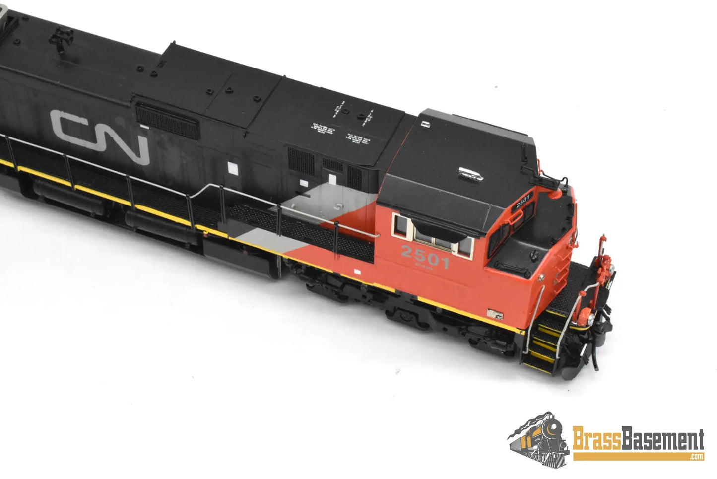 HO Brass - OMI 6535.1 CNR Canadian National C44-9W #2501 - F/P Red/Black ’EF-644a’ - Diesel