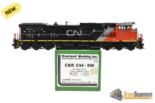 HO Brass - OMI 6535.1 CNR Canadian National C44-9W #2501 - F/P Red/Black ’EF-644a’ - Diesel