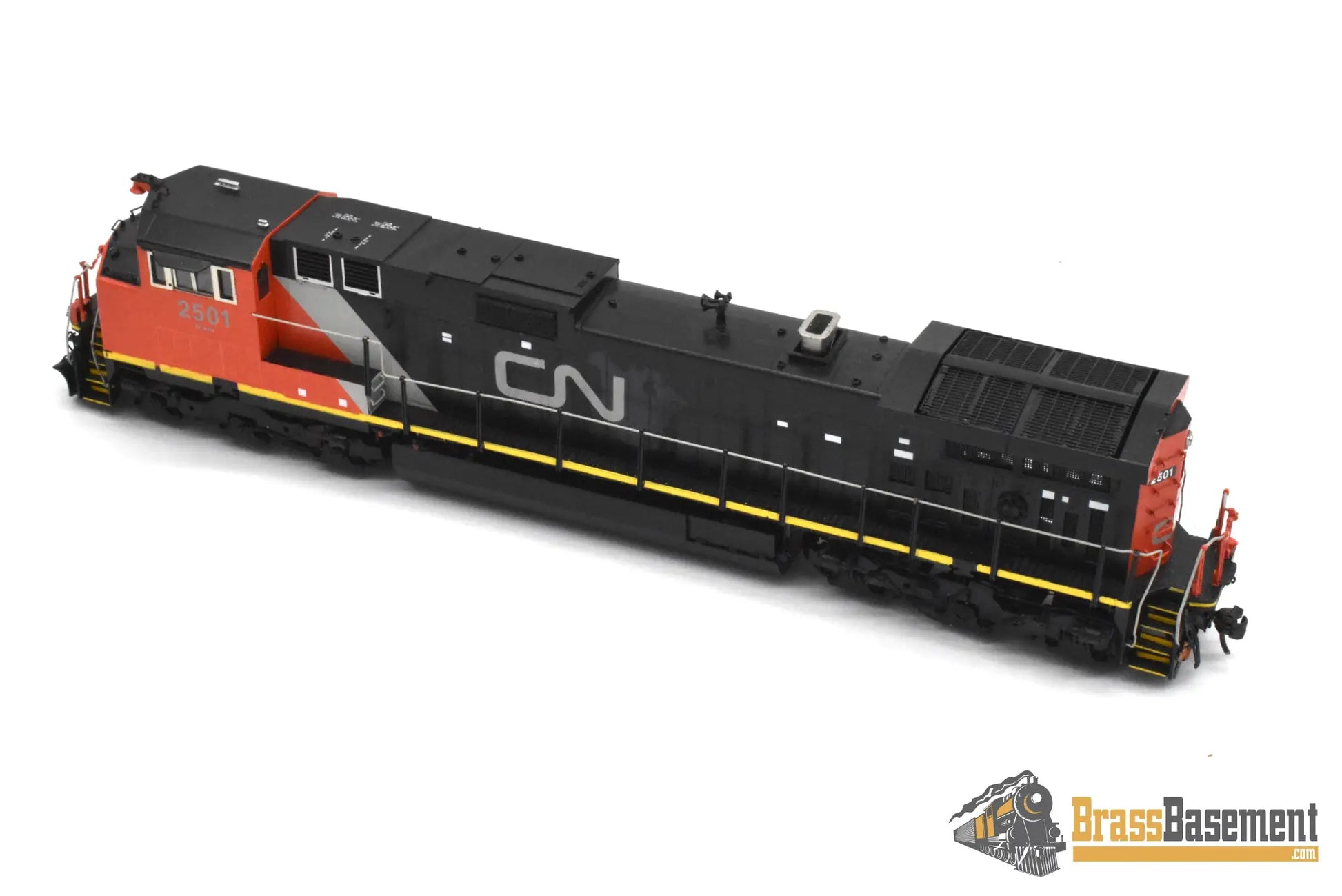 HO Brass - OMI 6535.1 CNR Canadian National C44-9W #2501 - F/P Red/Black ’EF-644a’ - Diesel