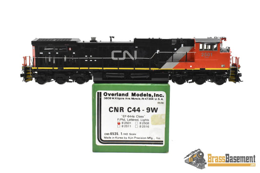 HO Brass - OMI 6535.1 CNR Canadian National C44-9W #2501 - F/P Red/Black ’EF-644a’ - Diesel