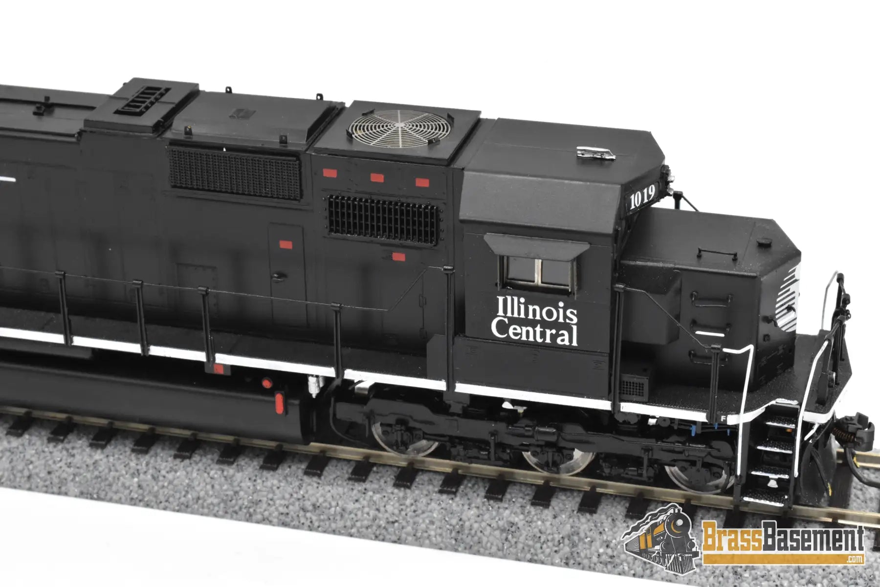 HO Brass OMI 6603.1 Illinois Central IC SD70 #1019 C/P Black Death Star Diesel