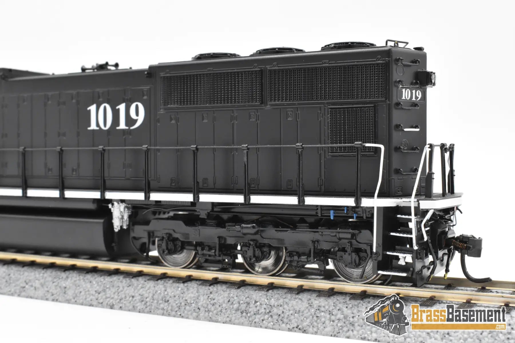 HO Brass OMI 6603.1 Illinois Central IC SD70 #1019 C/P Black Death Star Diesel