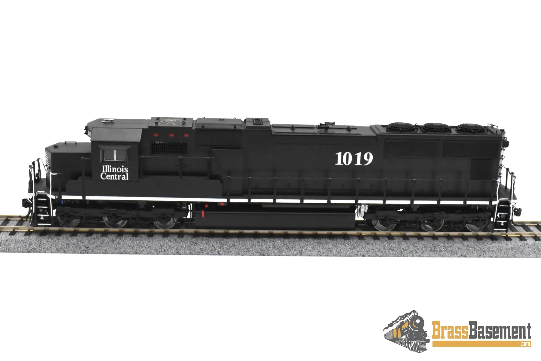 HO Brass OMI 6603.1 Illinois Central IC SD70 #1019 C/P Black Death Star Diesel