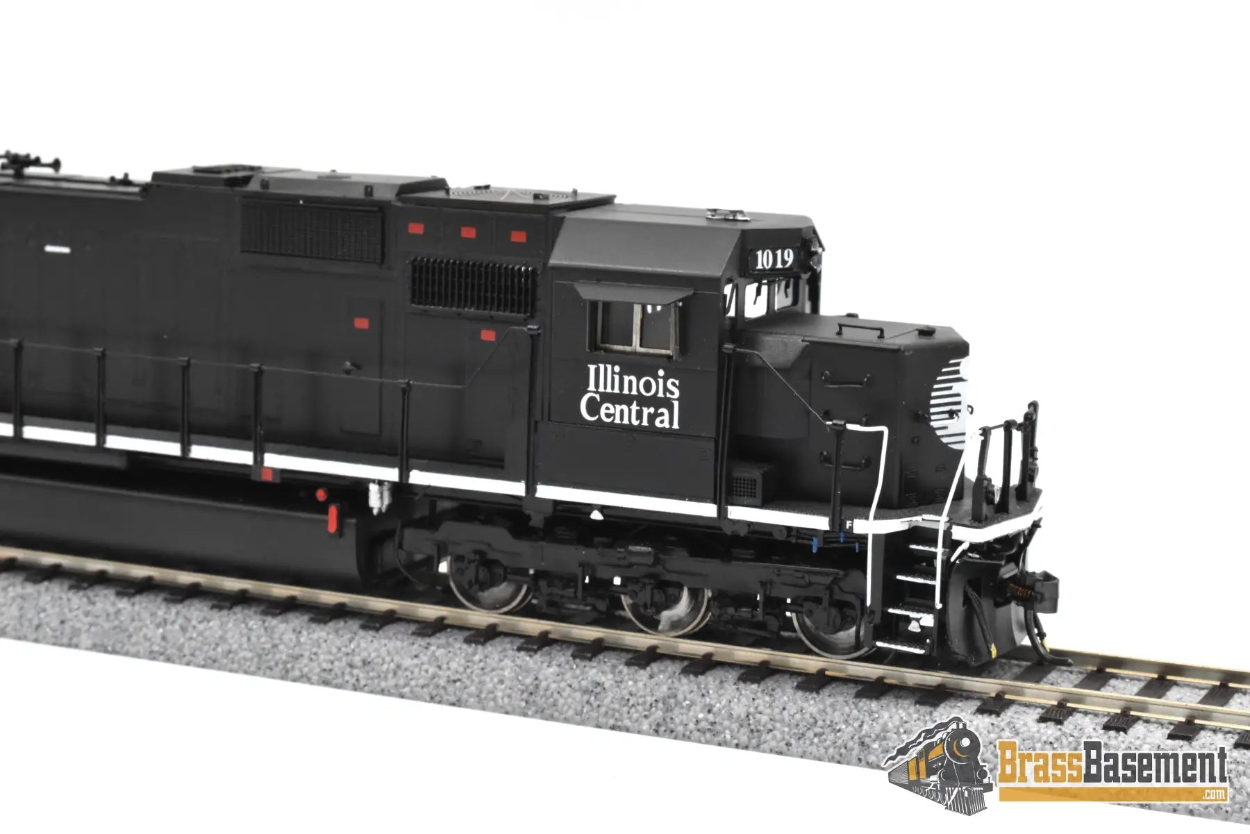 HO Brass OMI 6603.1 Illinois Central IC SD70 #1019 C/P Black Death Star Diesel