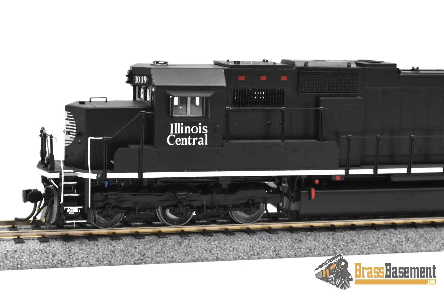 HO Brass OMI 6603.1 Illinois Central IC SD70 #1019 C/P Black Death Star Diesel