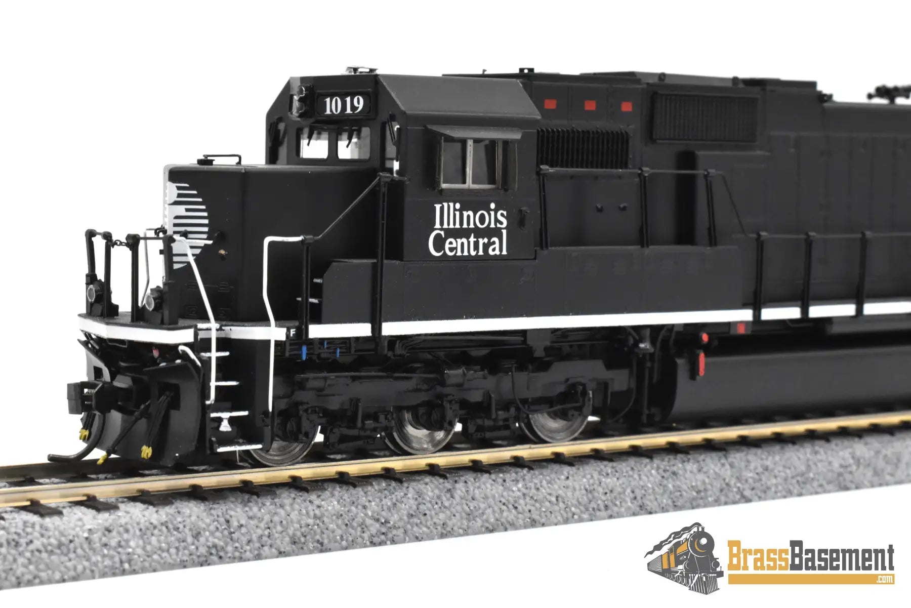 HO Brass OMI 6603.1 Illinois Central IC SD70 #1019 C/P Black Death Star Diesel