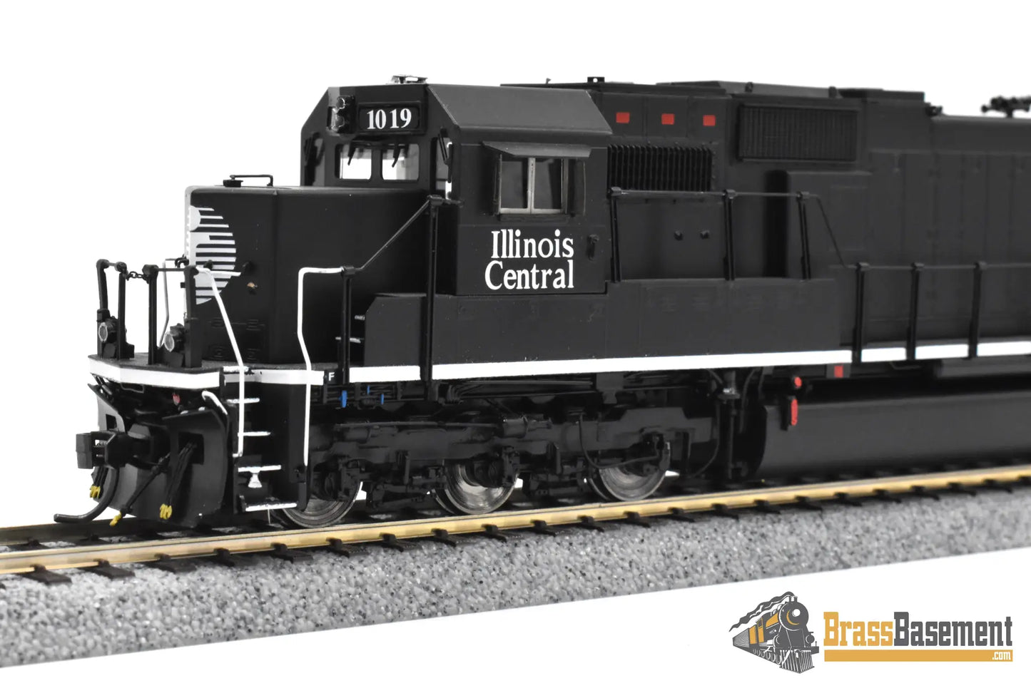 HO Brass OMI 6603.1 Illinois Central IC SD70 #1019 C/P Black Death Star Diesel