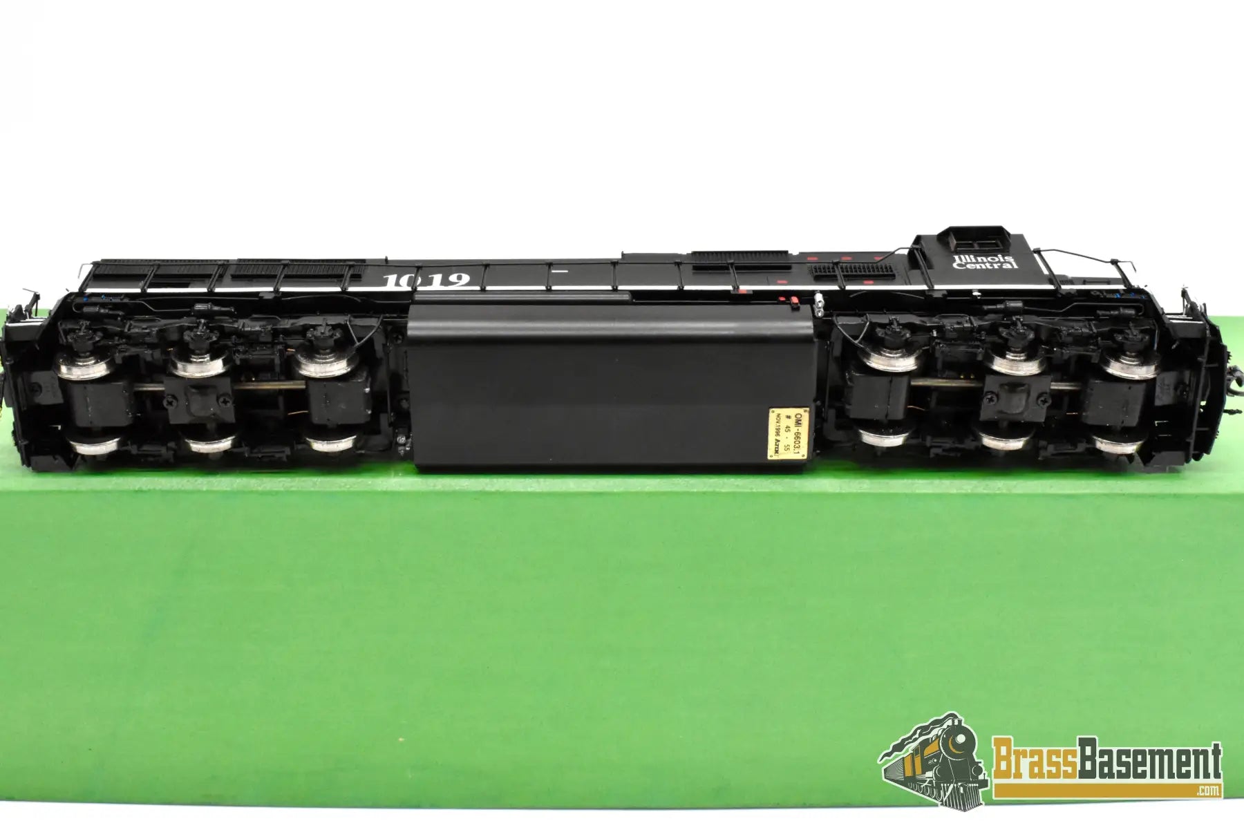 HO Brass OMI 6603.1 Illinois Central IC SD70 #1019 C/P Black Death Star Diesel
