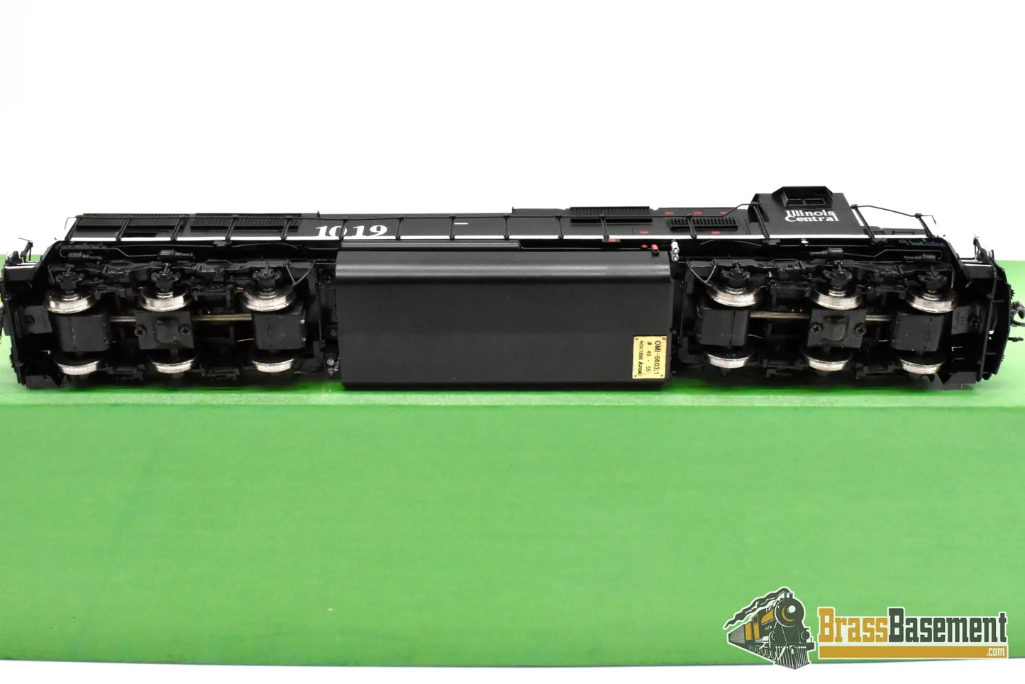 HO Brass OMI 6603.1 Illinois Central IC SD70 #1019 C/P Black Death Star Diesel