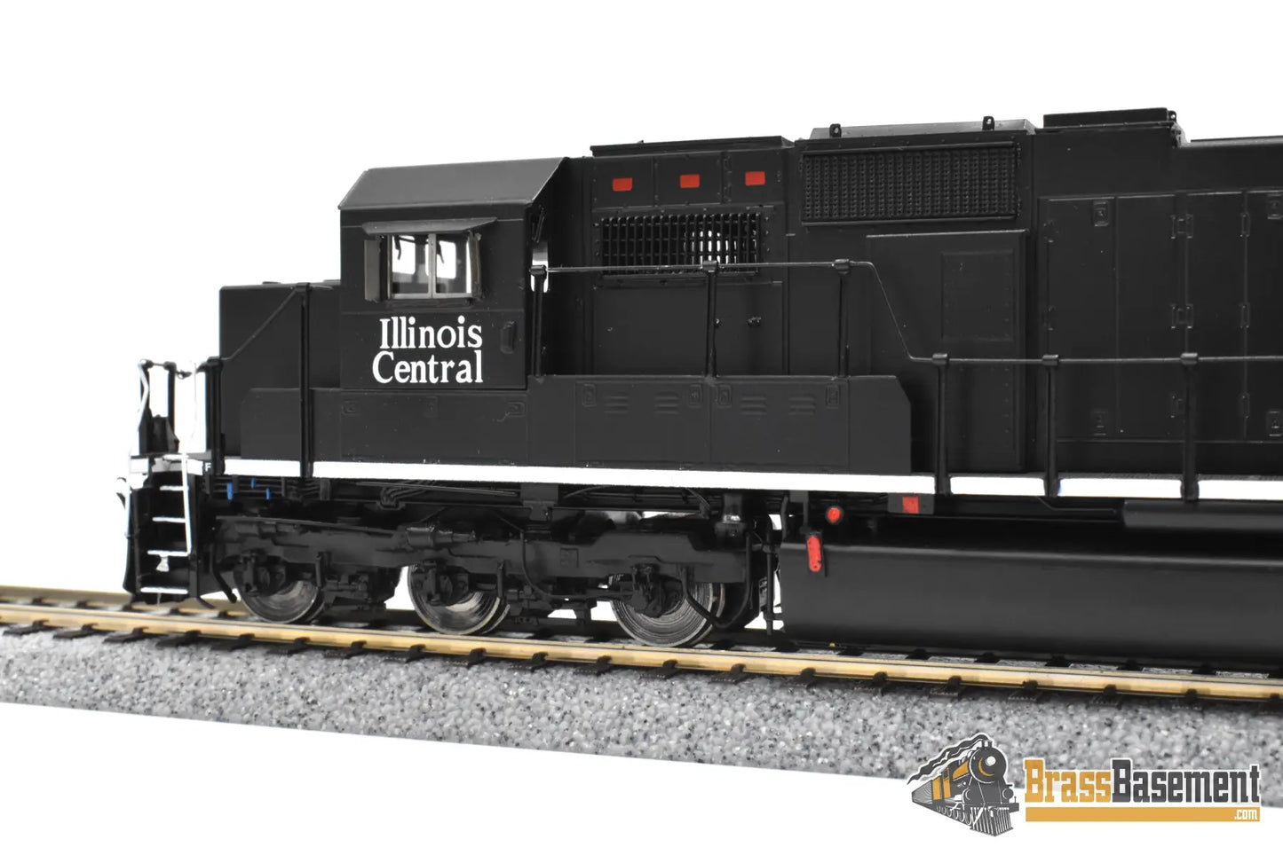 HO Brass OMI 6603.1 Illinois Central IC SD70 #1019 C/P Black Death Star Diesel