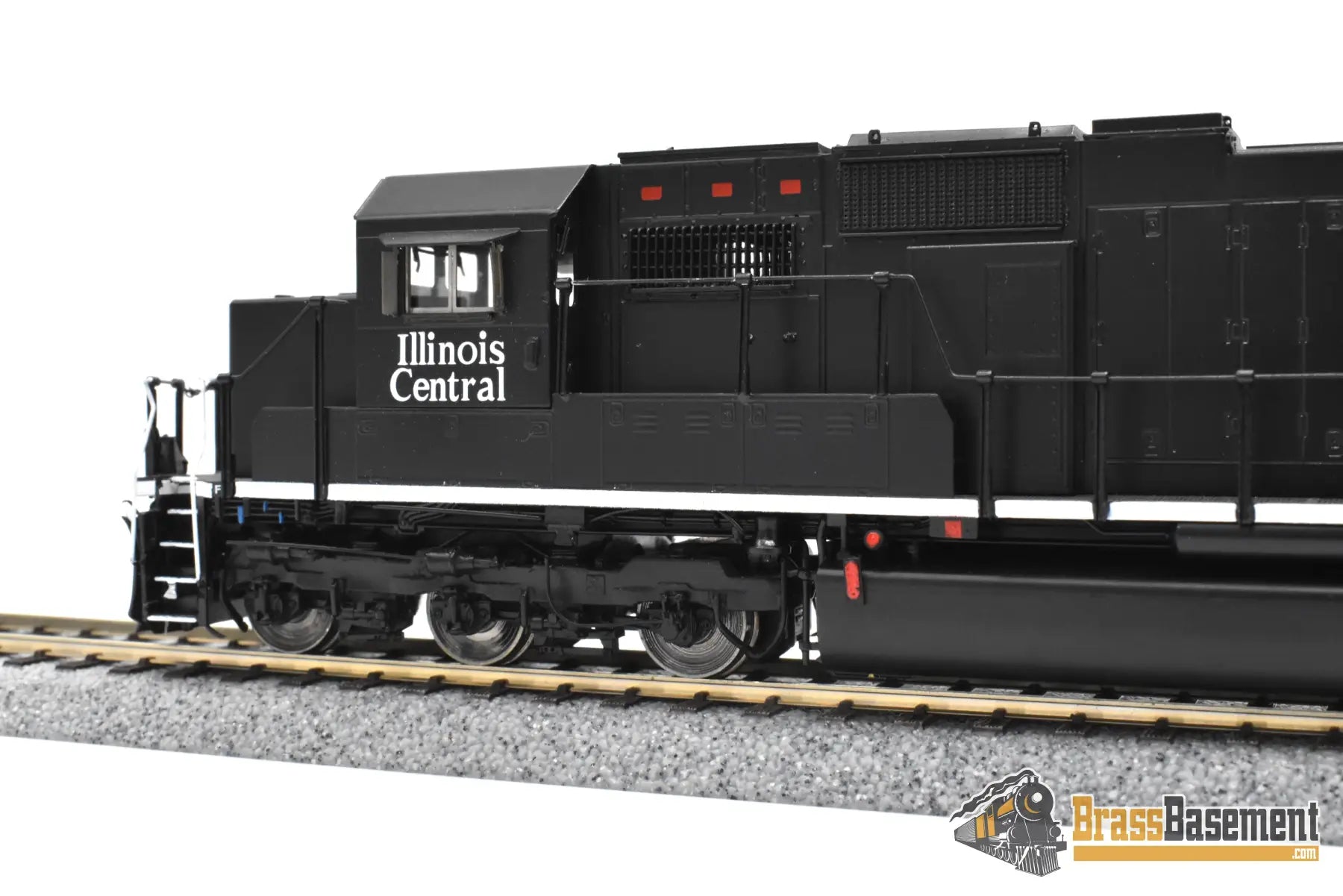 HO Brass OMI 6603.1 Illinois Central IC SD70 #1019 C/P Black Death Star Diesel