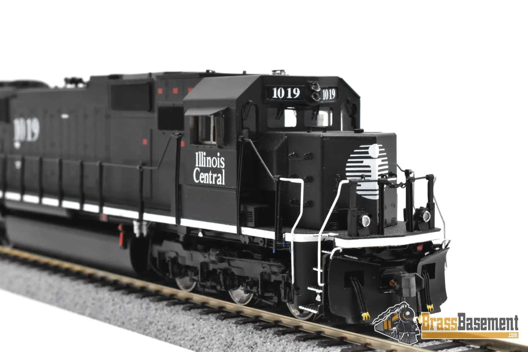 HO Brass OMI 6603.1 Illinois Central IC SD70 #1019 C/P Black Death Star Diesel