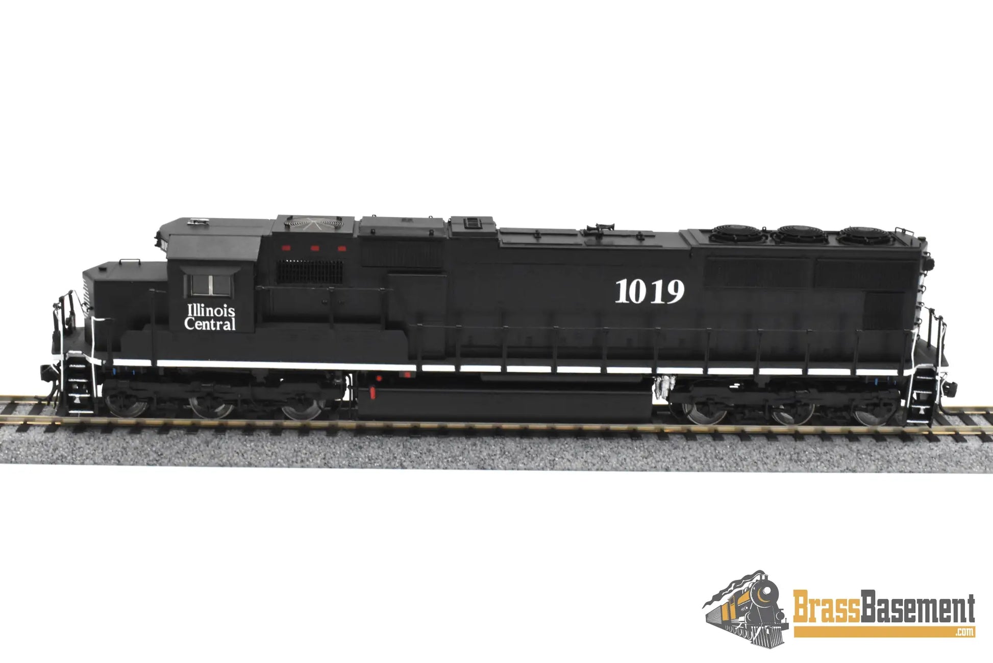 HO Brass OMI 6603.1 Illinois Central IC SD70 #1019 C/P Black Death Star Diesel
