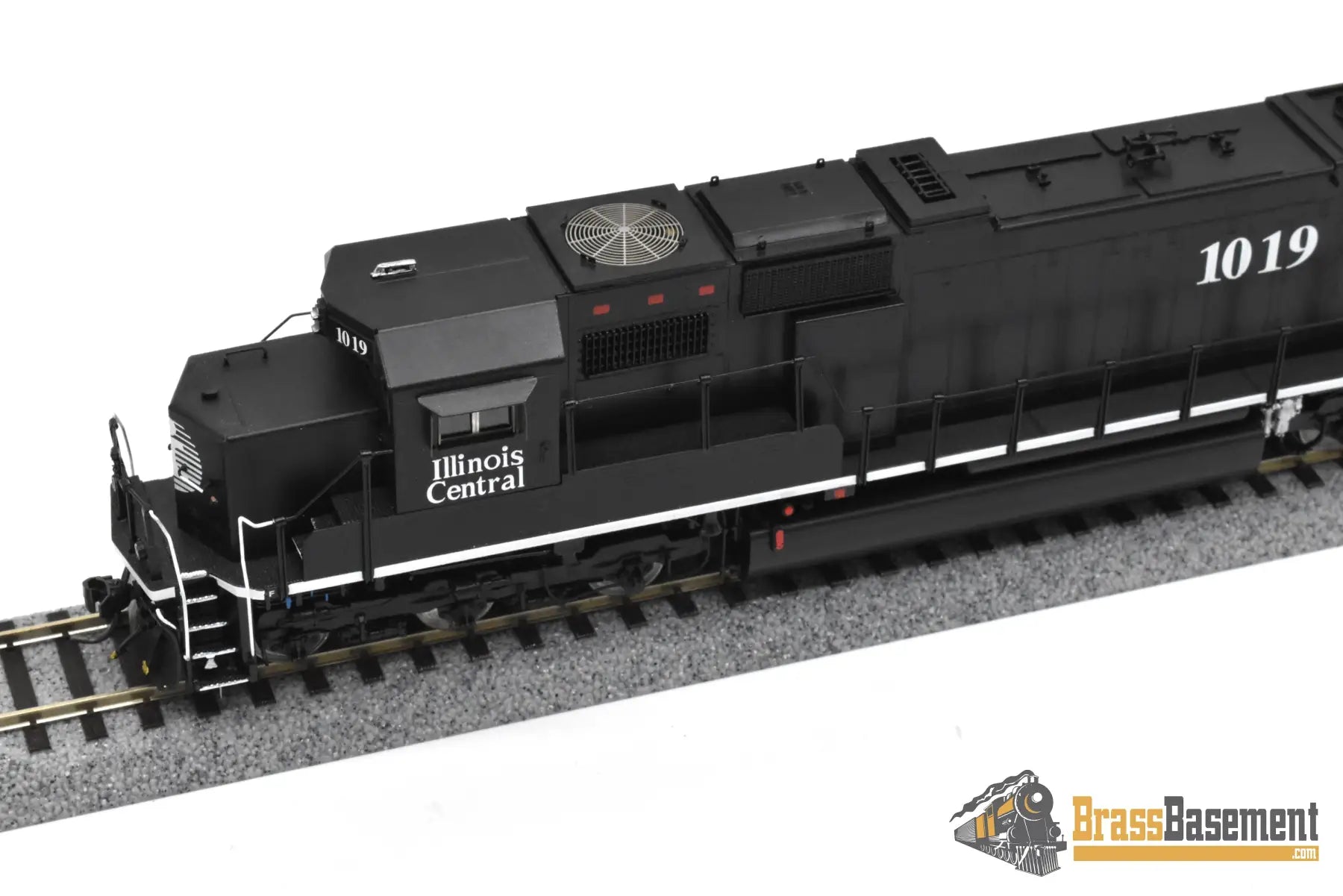 HO Brass OMI 6603.1 Illinois Central IC SD70 #1019 C/P Black Death Star Diesel