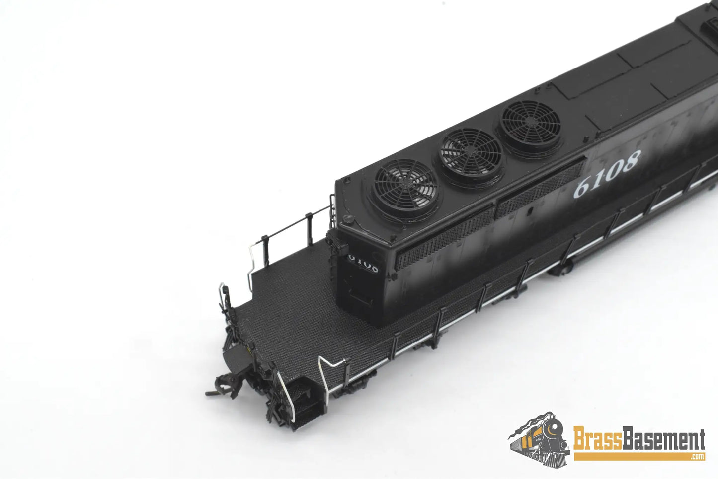 HO Brass - OMI 6669.1 Illinois Central SD40-2 #6108 C/P Black Death Star Diesel