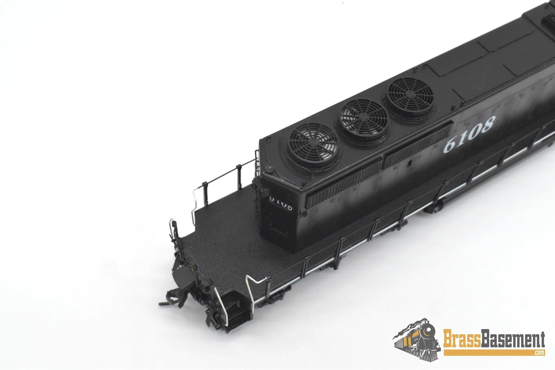 HO Brass - OMI 6669.1 Illinois Central SD40-2 #6108 C/P Black Death Star Diesel