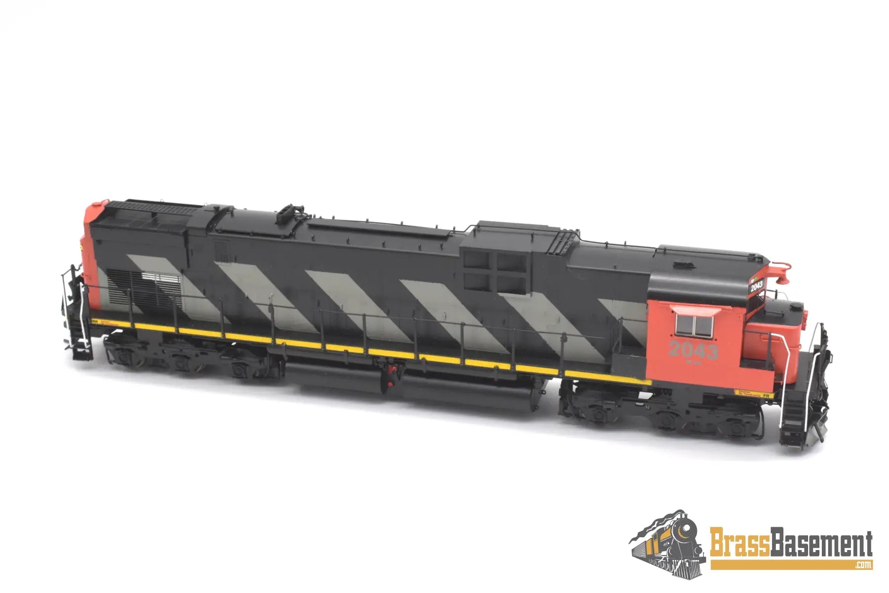 Ho Brass - Omi 6702.1 Cnr Canadian National C630 #2043 F/P Original Scheme Zebra Diesel
