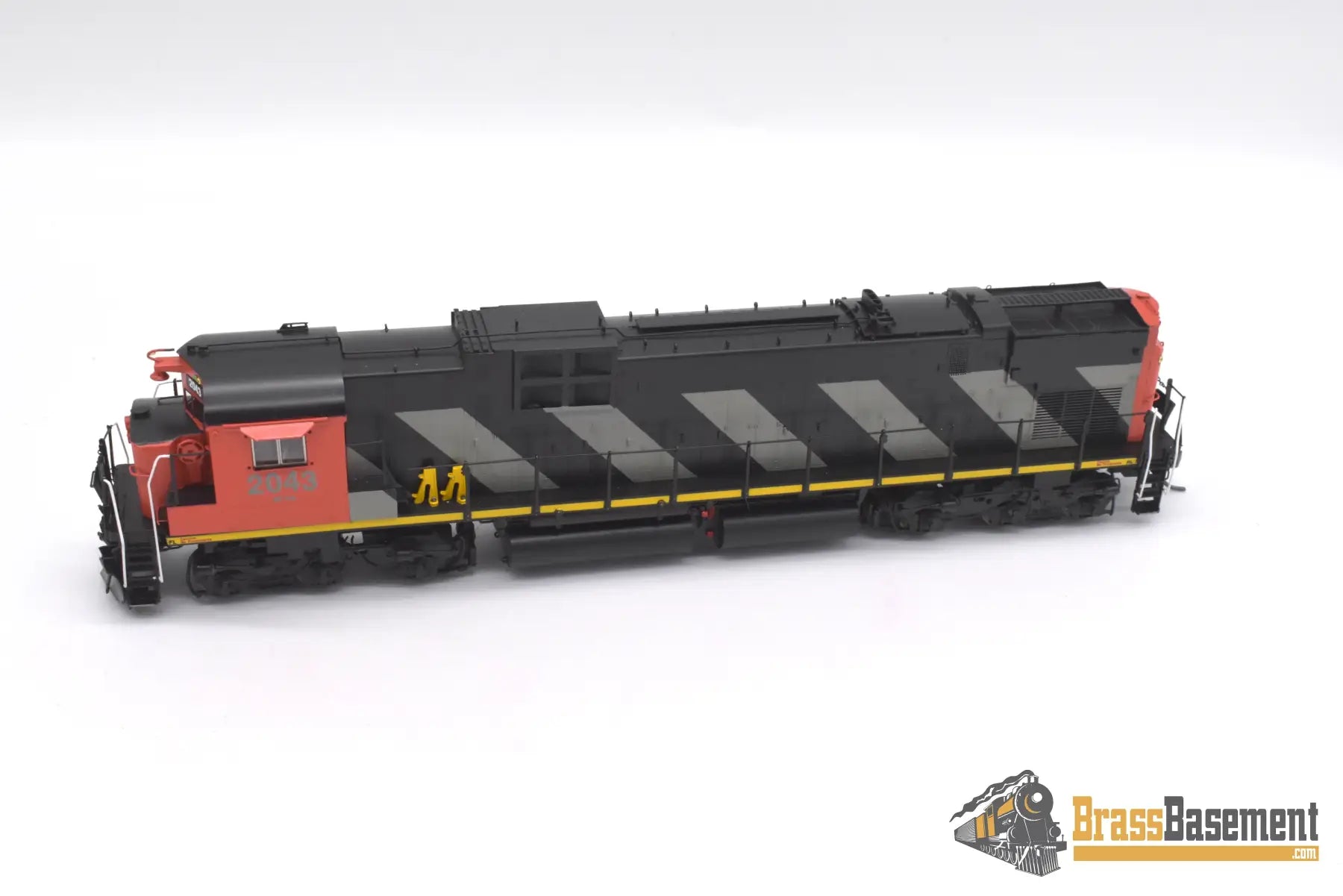 Ho Brass - Omi 6702.1 Cnr Canadian National C630 #2043 F/P Original Scheme Zebra Diesel