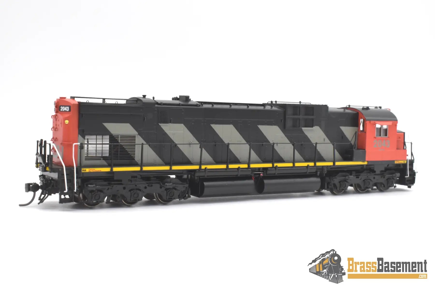 Ho Brass - Omi 6702.1 Cnr Canadian National C630 #2043 F/P Original Scheme Zebra Diesel