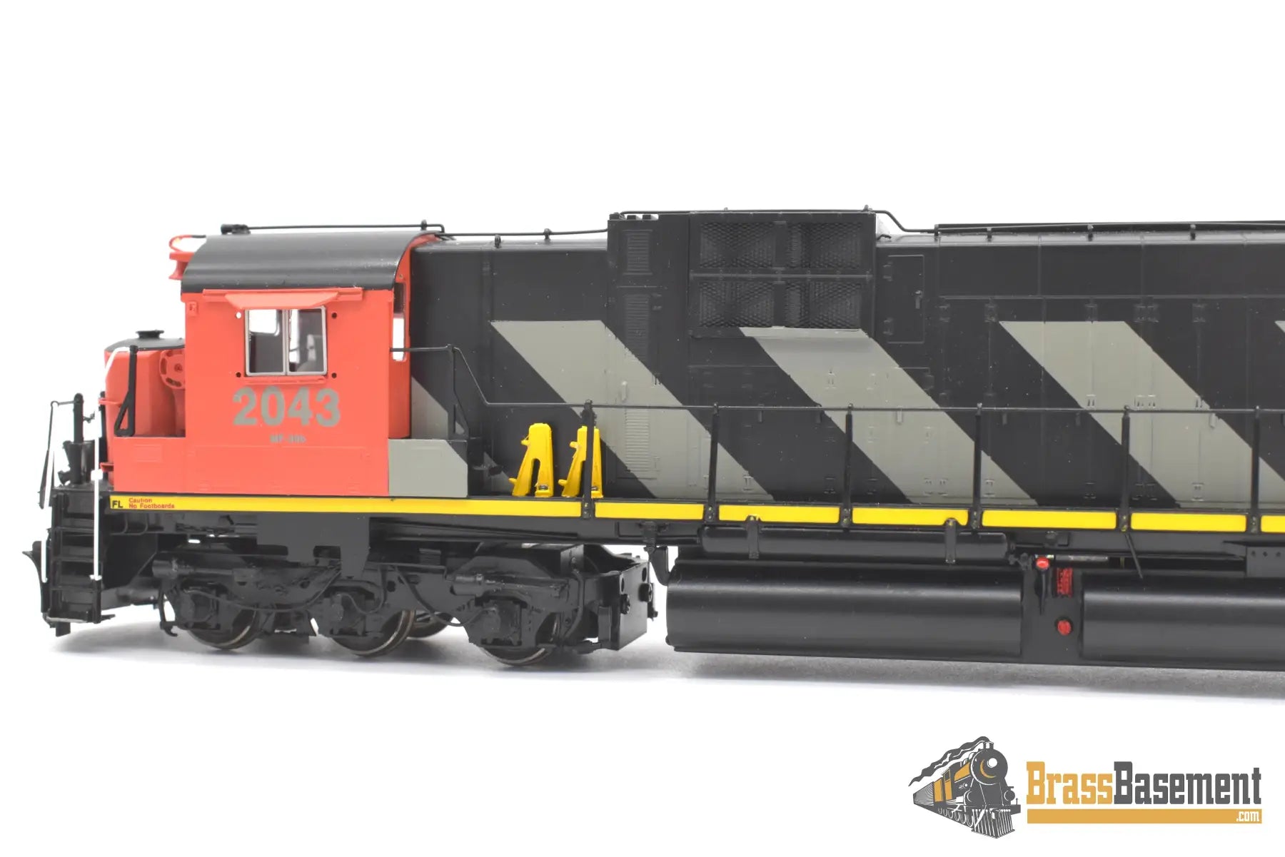 Ho Brass - Omi 6702.1 Cnr Canadian National C630 #2043 F/P Original Scheme Zebra Diesel