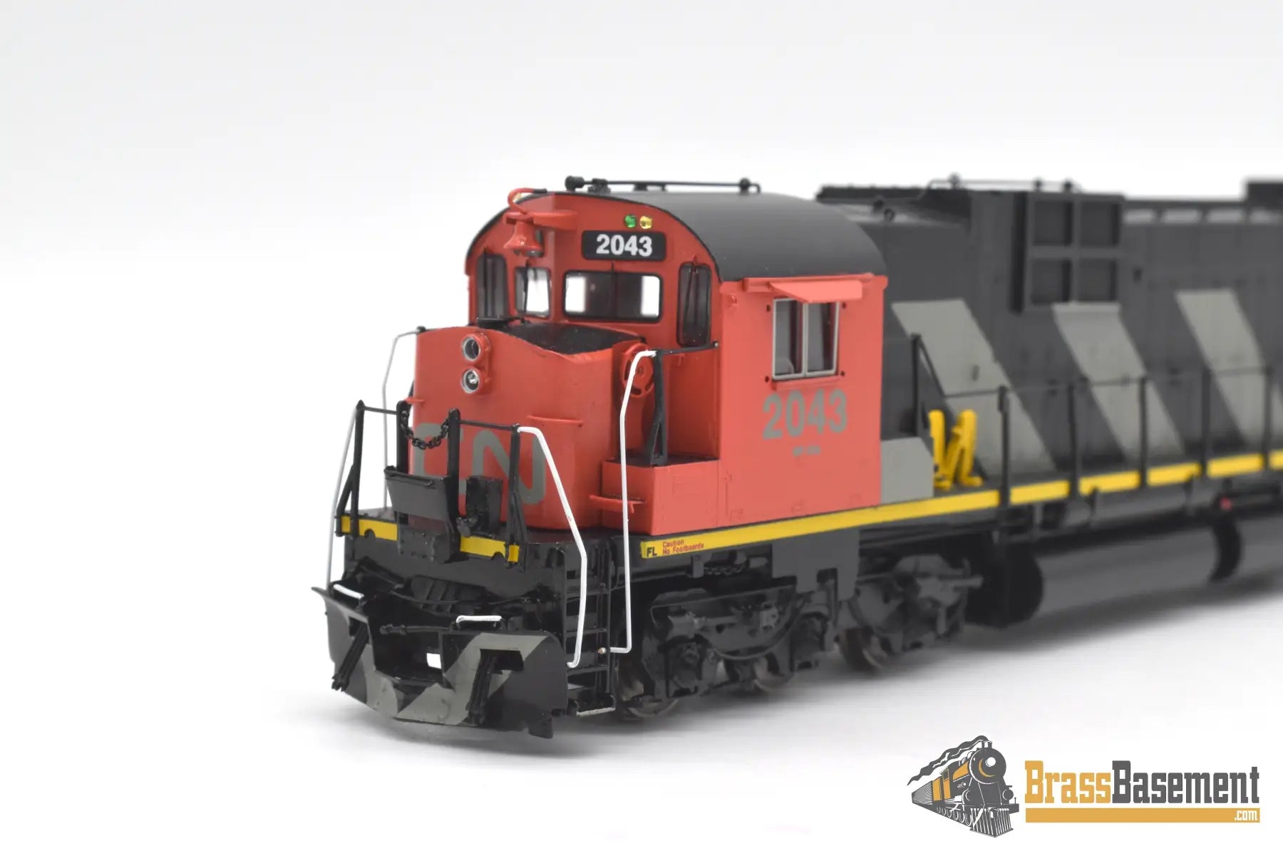 Ho Brass - Omi 6702.1 Cnr Canadian National C630 #2043 F/P Original Scheme Zebra Diesel