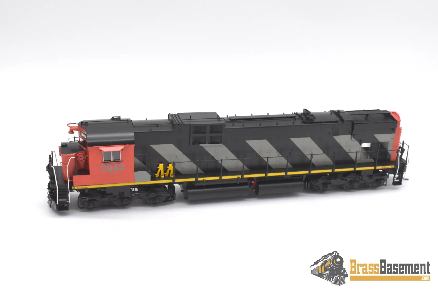 Ho Brass - Omi 6702.1 Cnr Canadian National C630 #2043 F/P Original Scheme Zebra Diesel