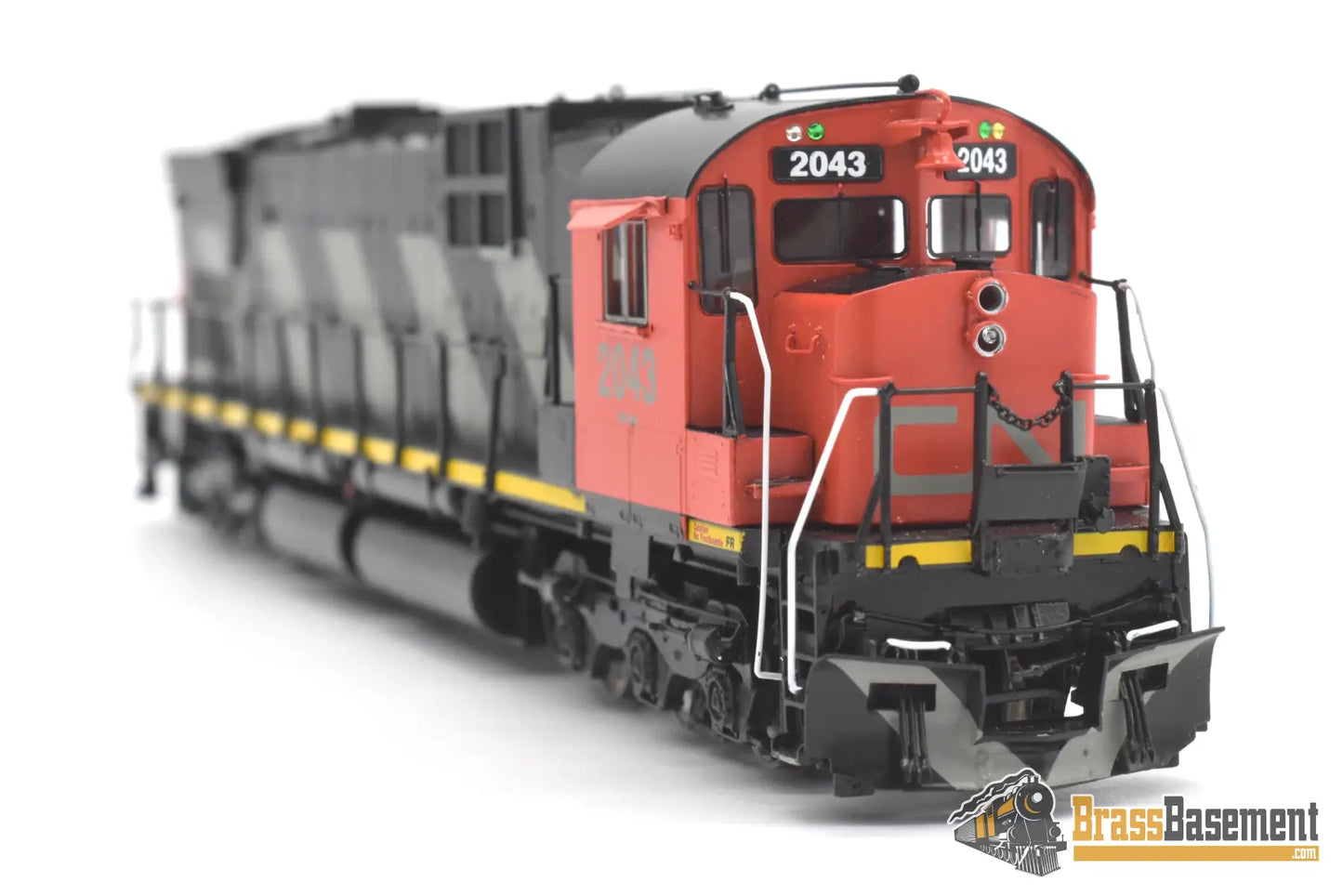Ho Brass - Omi 6702.1 Cnr Canadian National C630 #2043 F/P Original Scheme Zebra Diesel
