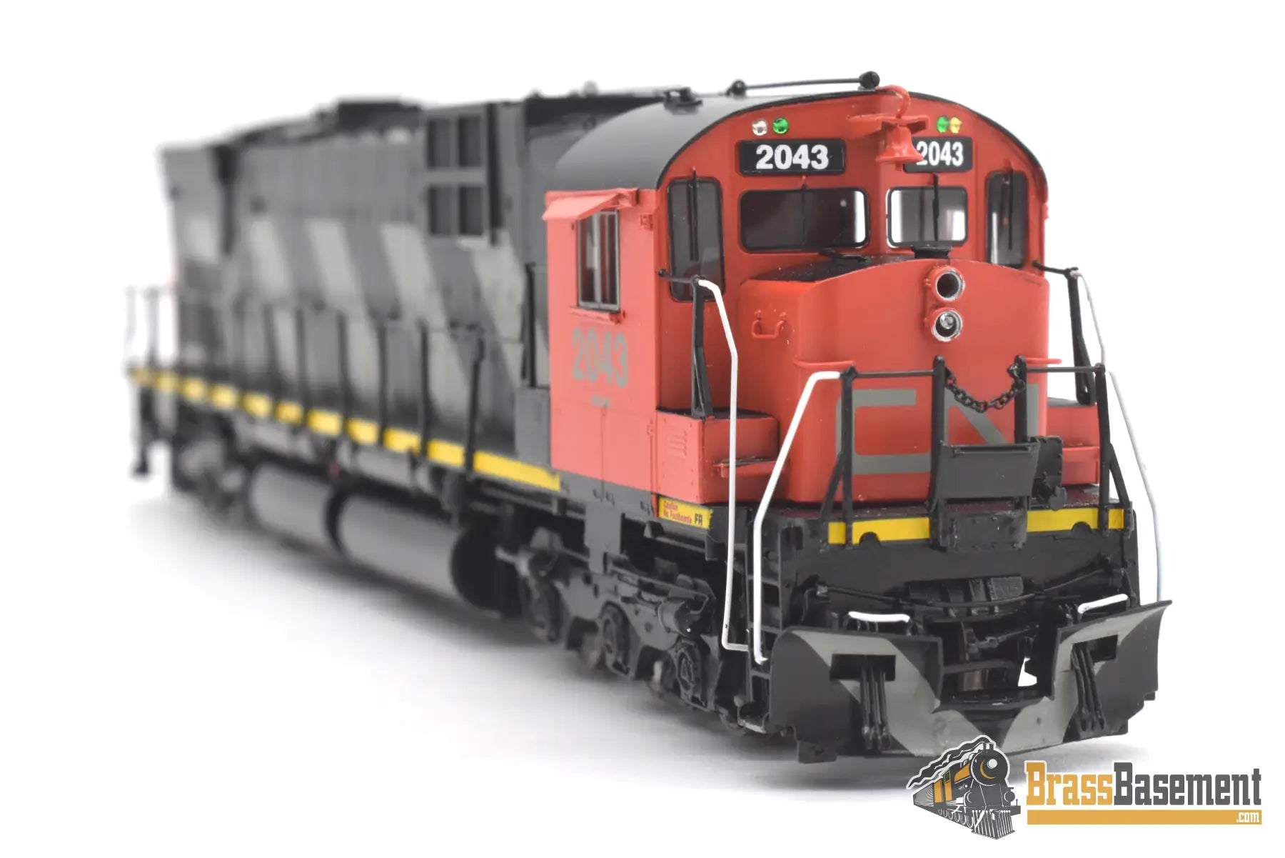 Ho Brass - Omi 6702.1 Cnr Canadian National C630 #2043 F/P Original Scheme Zebra Diesel
