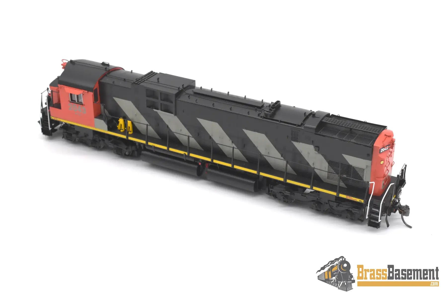 Ho Brass - Omi 6702.1 Cnr Canadian National C630 #2043 F/P Original Scheme Zebra Diesel