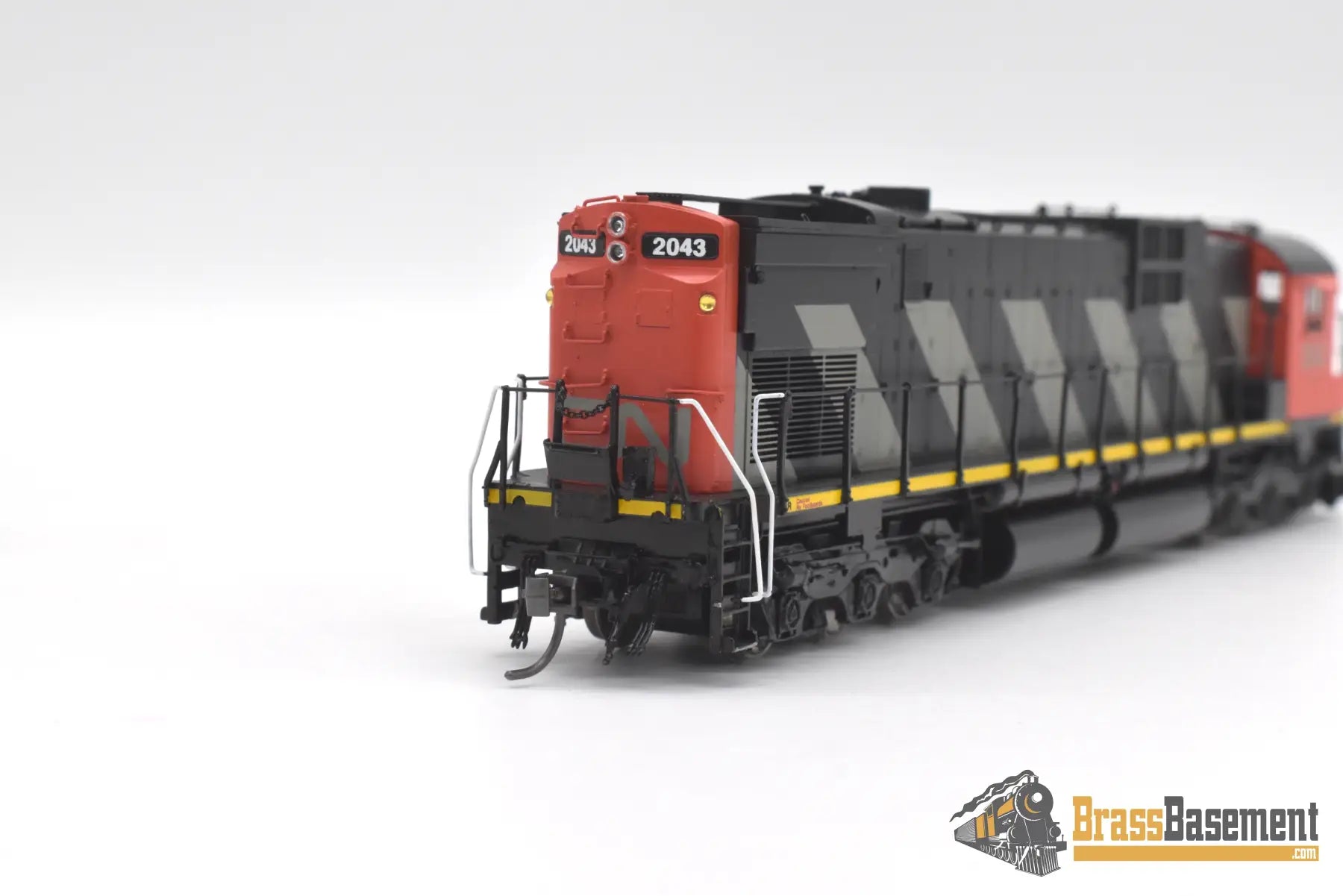 Ho Brass - Omi 6702.1 Cnr Canadian National C630 #2043 F/P Original Scheme Zebra Diesel