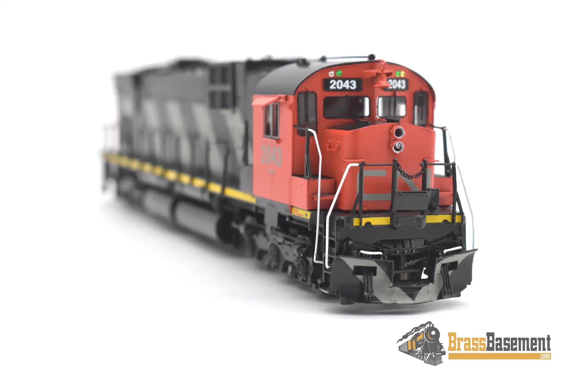 Ho Brass - Omi 6702.1 Cnr Canadian National C630 #2043 F/P Original Scheme Zebra Diesel