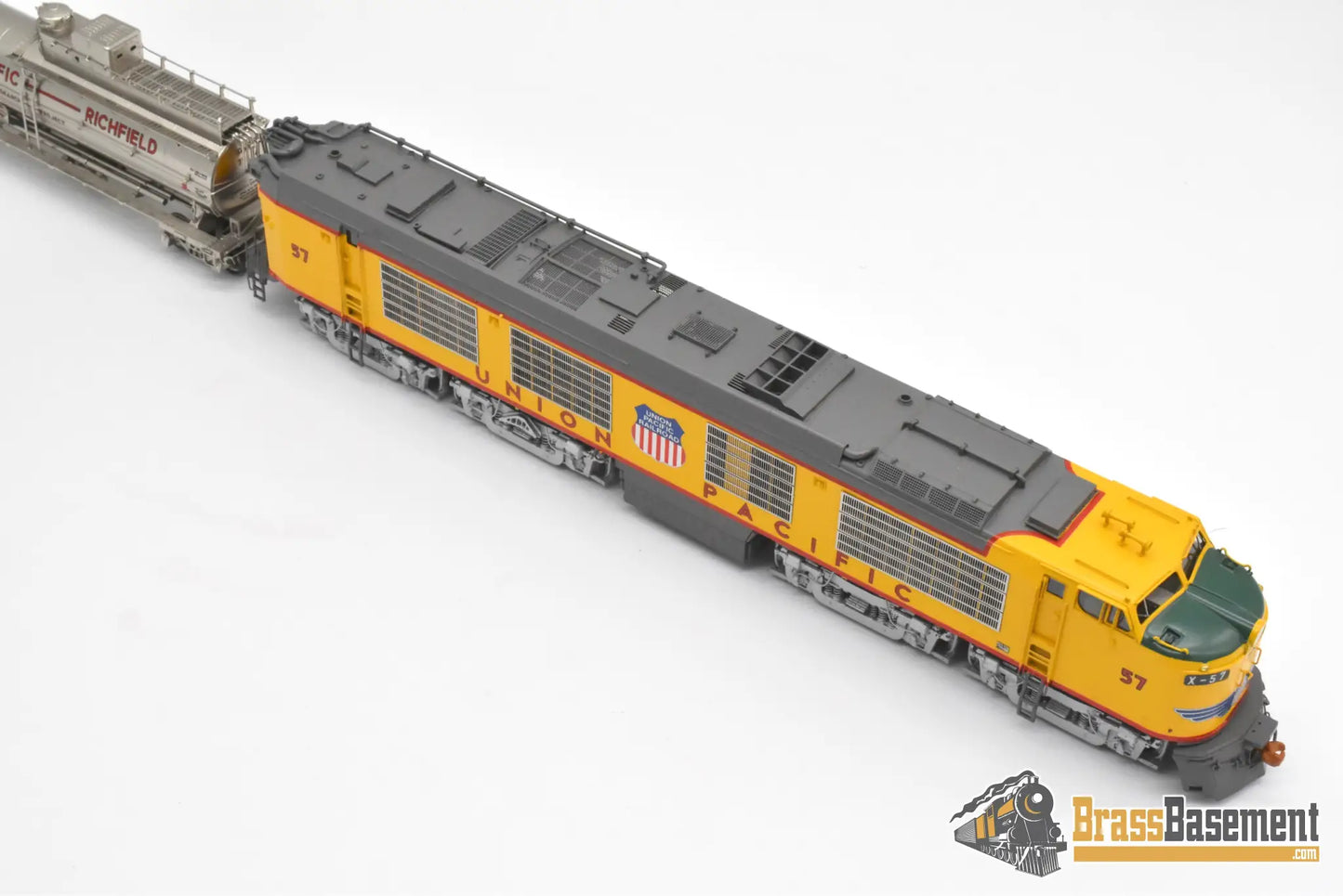 HO Brass - OMI 6710.1 Union Pacific #57 Standard Turbine w/ Propane Tender - F/P 1997 Ajin Turbine