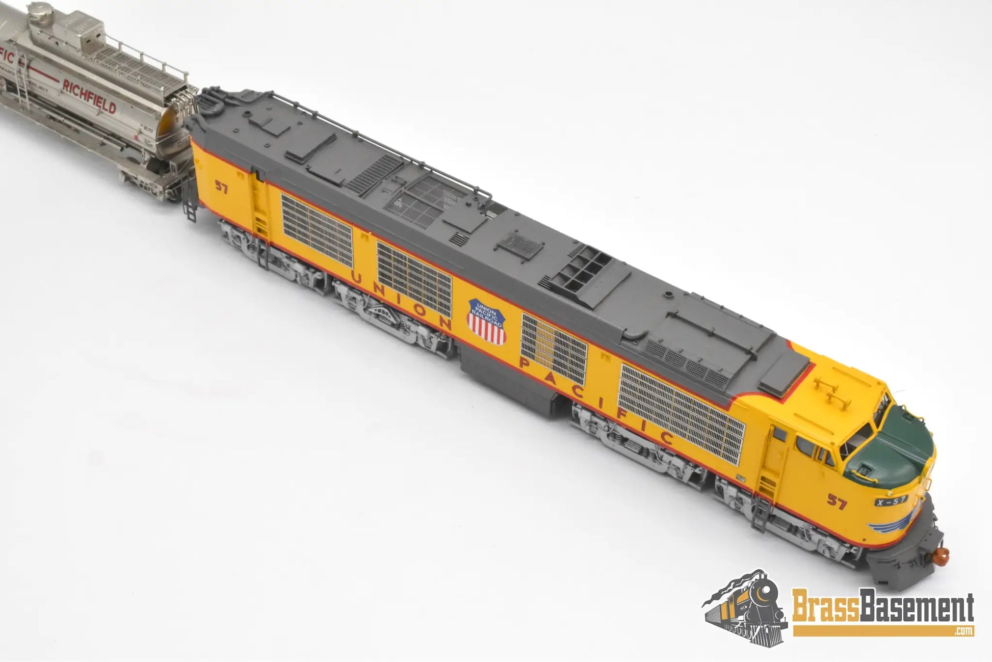 HO Brass - OMI 6710.1 Union Pacific #57 Standard Turbine w/ Propane Tender - F/P 1997 Ajin Turbine