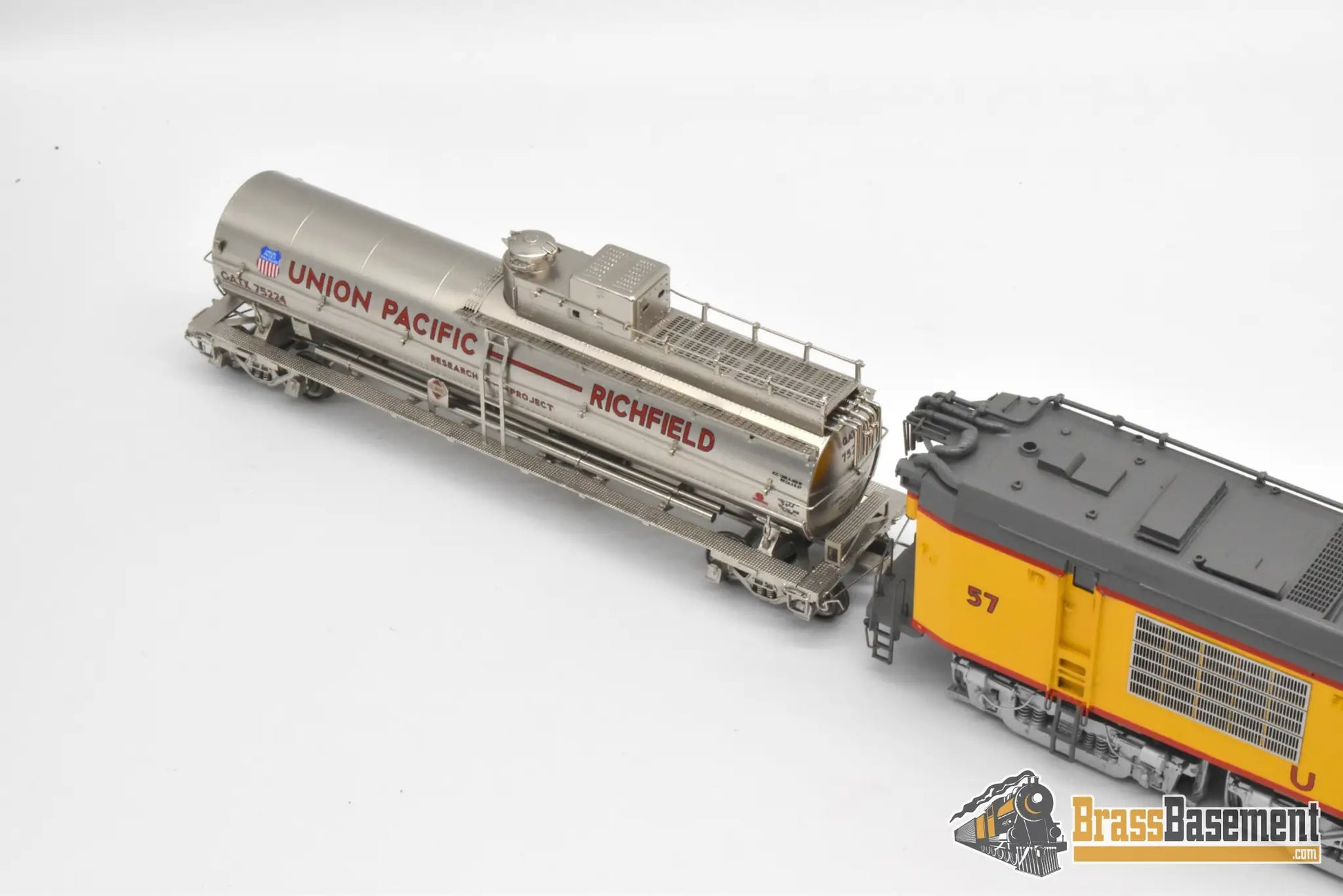 HO Brass - OMI 6710.1 Union Pacific #57 Standard Turbine w/ Propane Tender - F/P 1997 Ajin Turbine