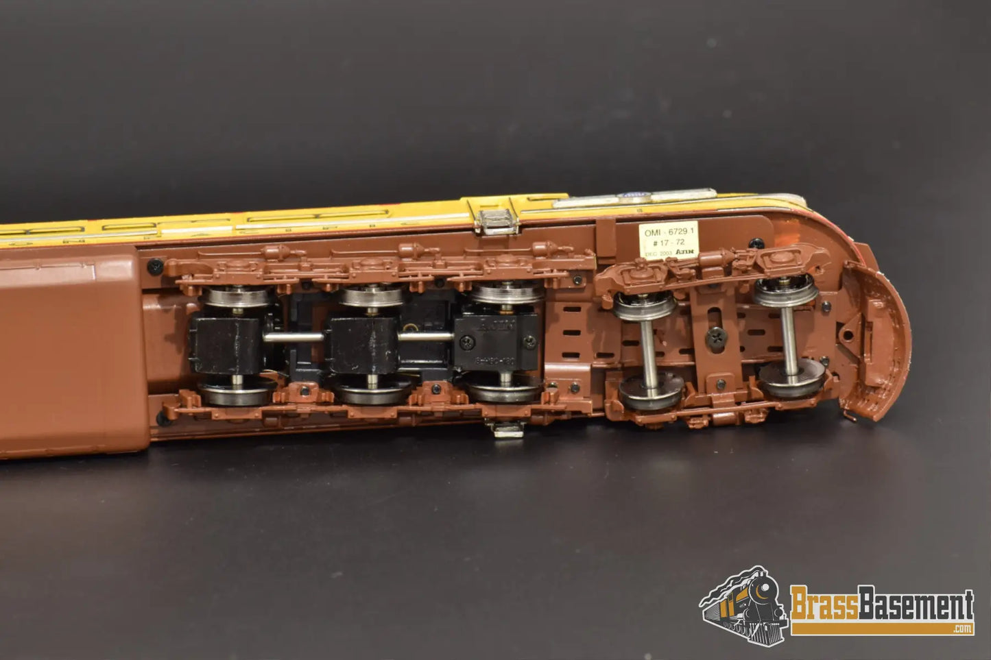 Ho Brass - Omi 6729.1 Union Pacific Steam Turbine #1 2003 Run