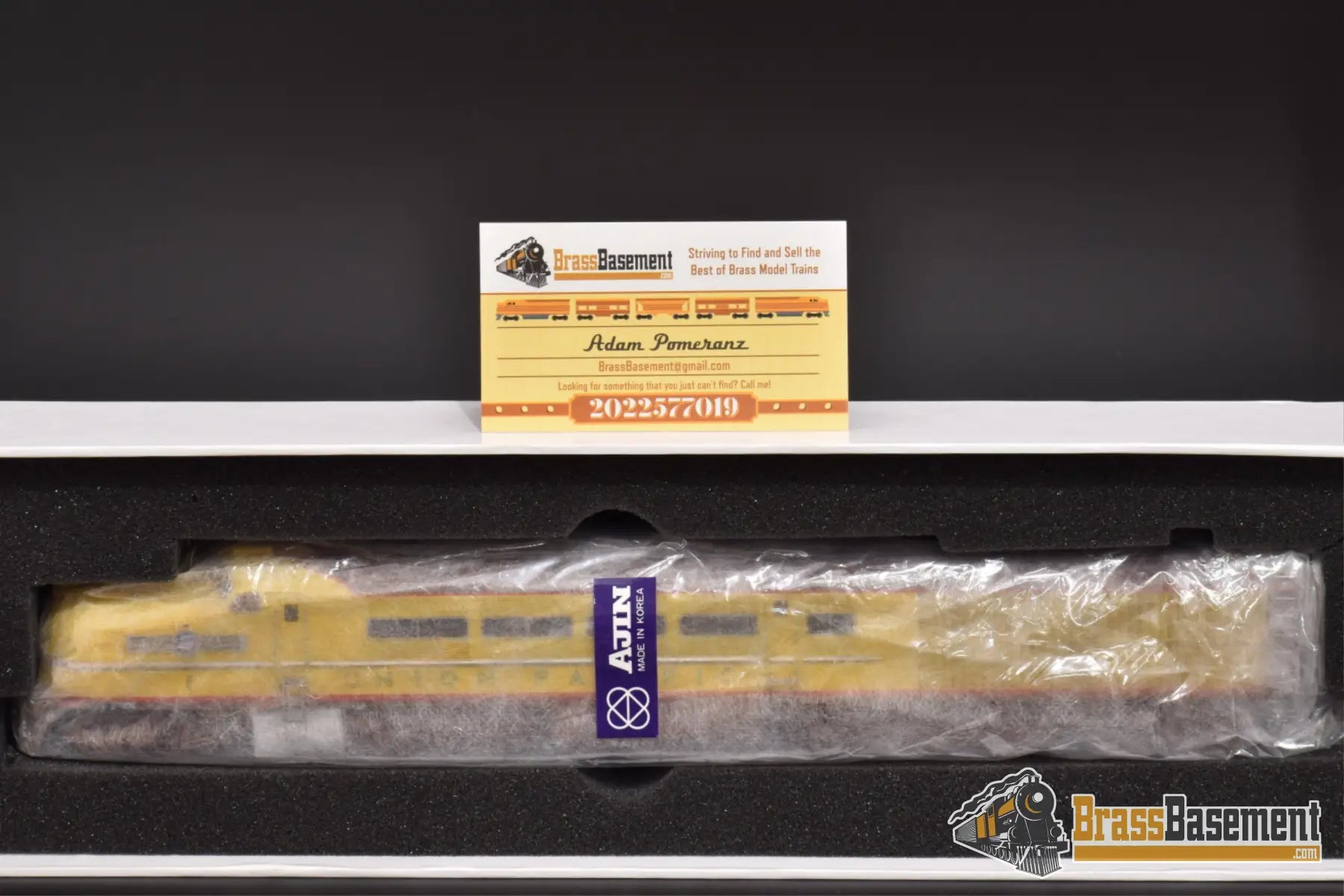 Ho Brass - Omi 6729.1 Union Pacific Steam Turbine #1 2003 Run