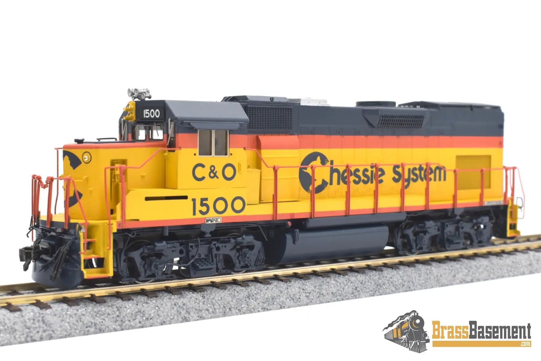 Ho Brass - Omi 6754.1 Chessie C&O Gp15T #1500 Factory Paint 1999 Run Diesel