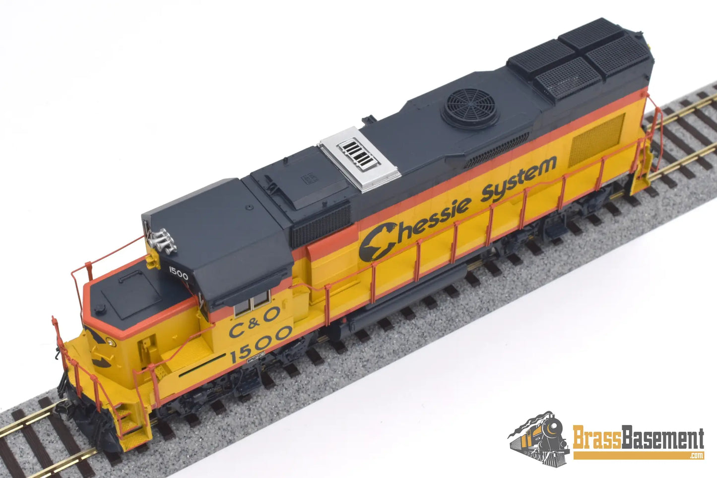 Ho Brass - Omi 6754.1 Chessie C&O Gp15T #1500 Factory Paint 1999 Run Diesel