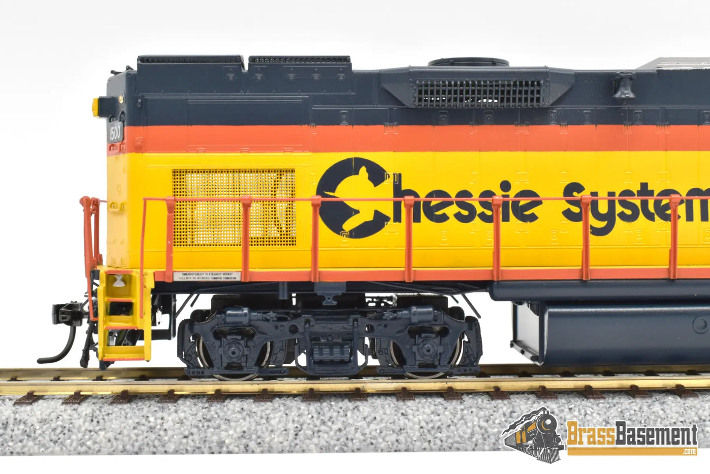 Ho Brass - Omi 6754.1 Chessie C&O Gp15T #1500 Factory Paint 1999 Run Diesel