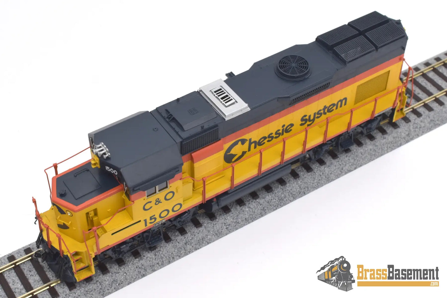 Ho Brass - Omi 6754.1 Chessie C&O Gp15T #1500 Factory Paint 1999 Run Diesel