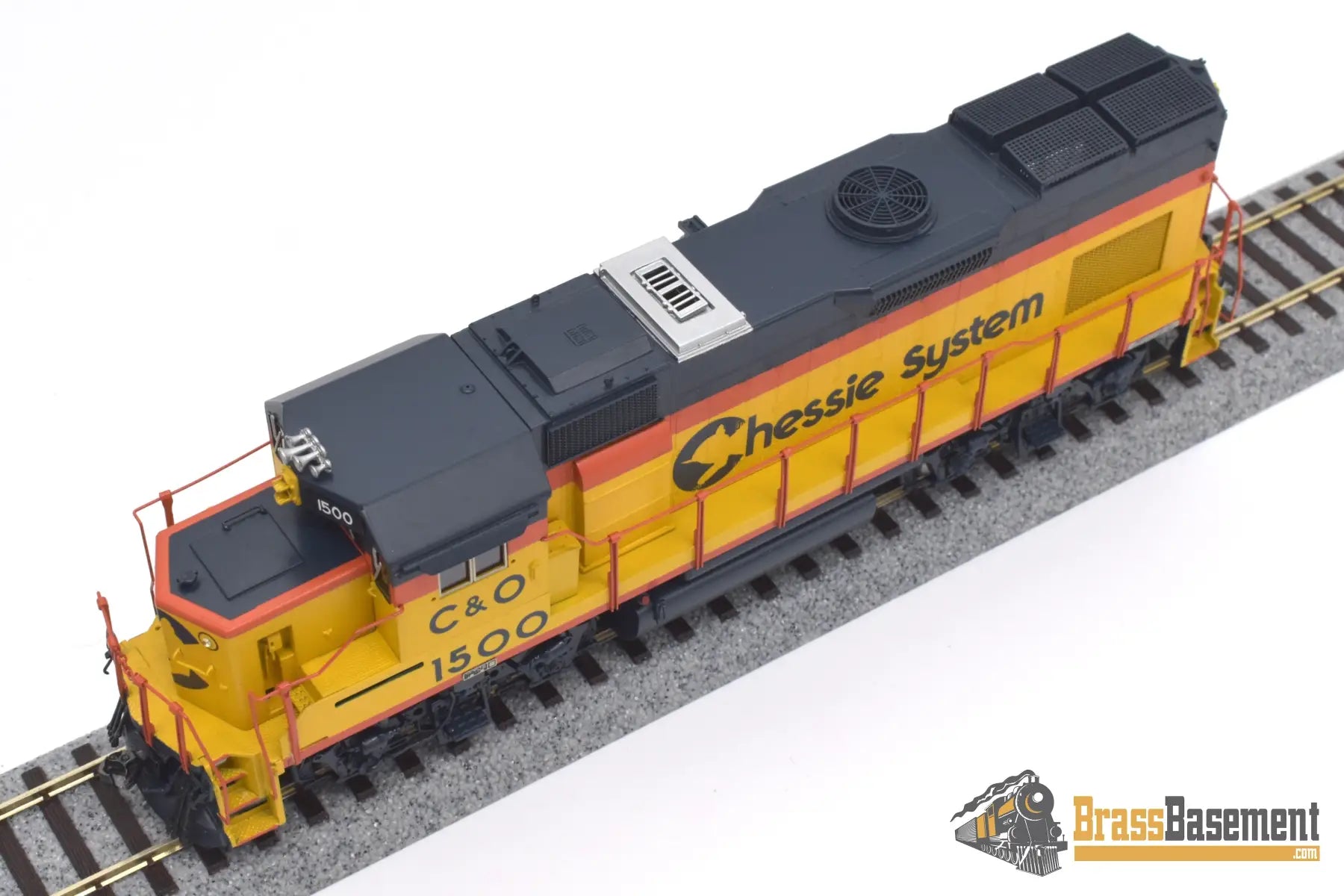 Ho Brass - Omi 6754.1 Chessie C&O Gp15T #1500 Factory Paint 1999 Run Diesel