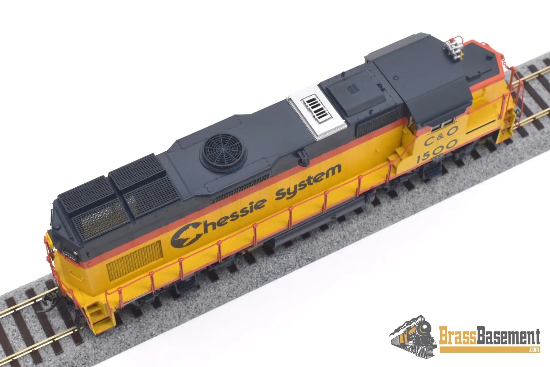 Ho Brass - Omi 6754.1 Chessie C&O Gp15T #1500 Factory Paint 1999 Run Diesel