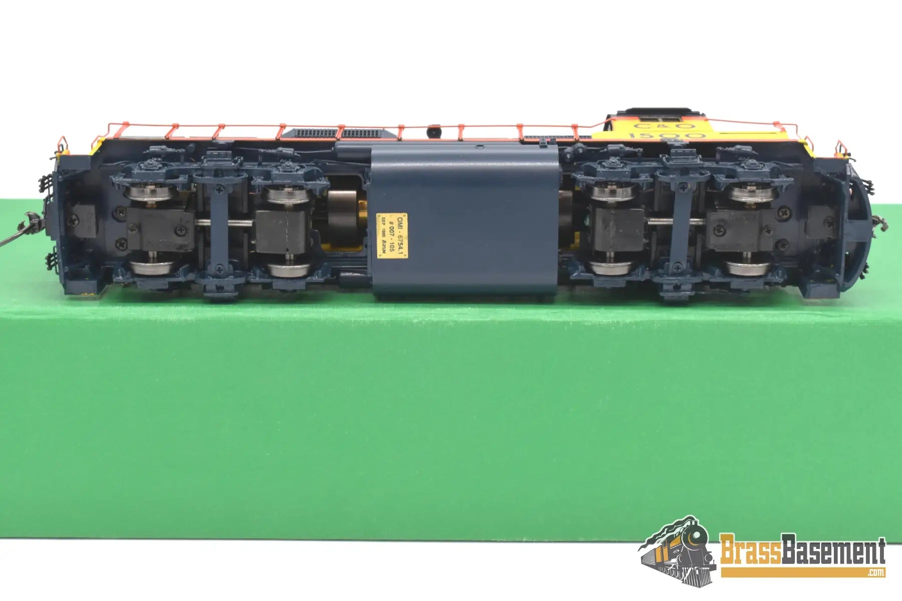 Ho Brass - Omi 6754.1 Chessie C&O Gp15T #1500 Factory Paint 1999 Run Diesel