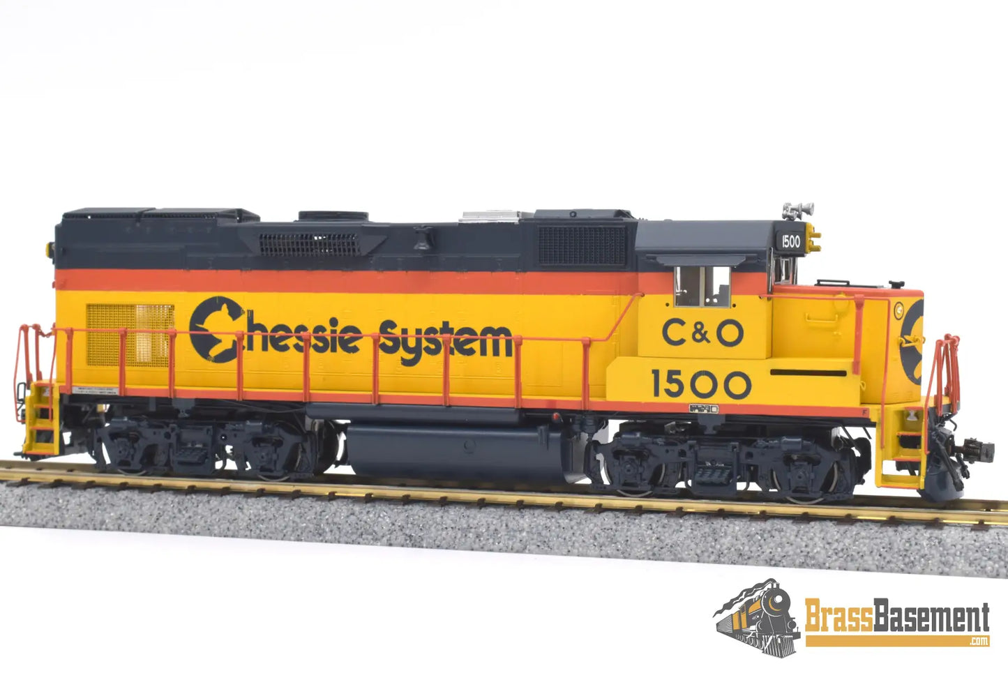 Ho Brass - Omi 6754.1 Chessie C&O Gp15T #1500 Factory Paint 1999 Run Diesel