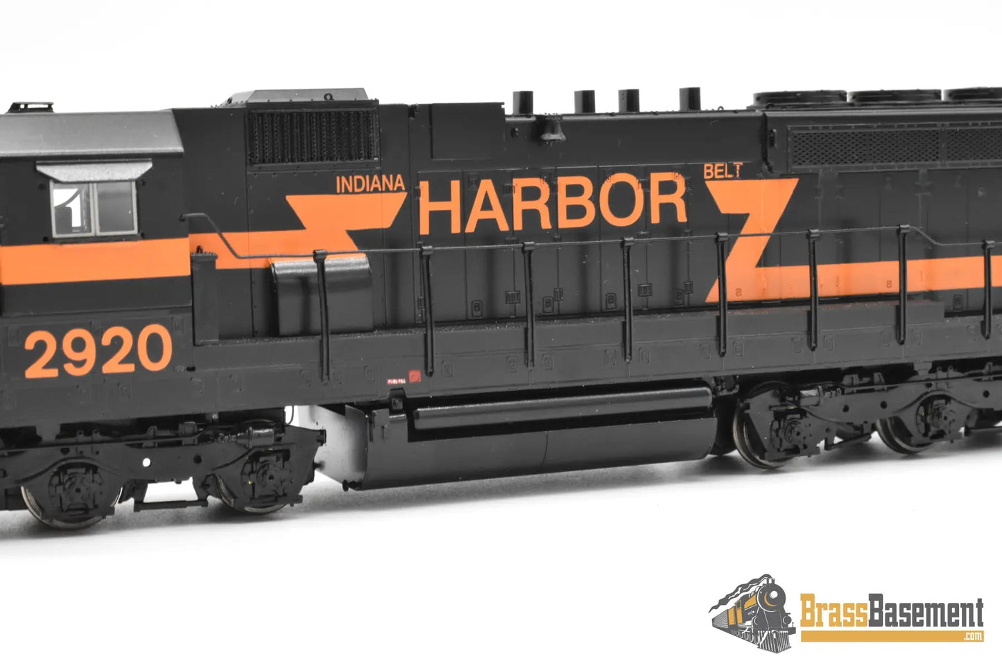 HO Brass - OMI 6773.1 Indiana Harbor Belt IHB SD20 #2920 - F/P Black w/ Orange - Mint DCC SOUND Diesel