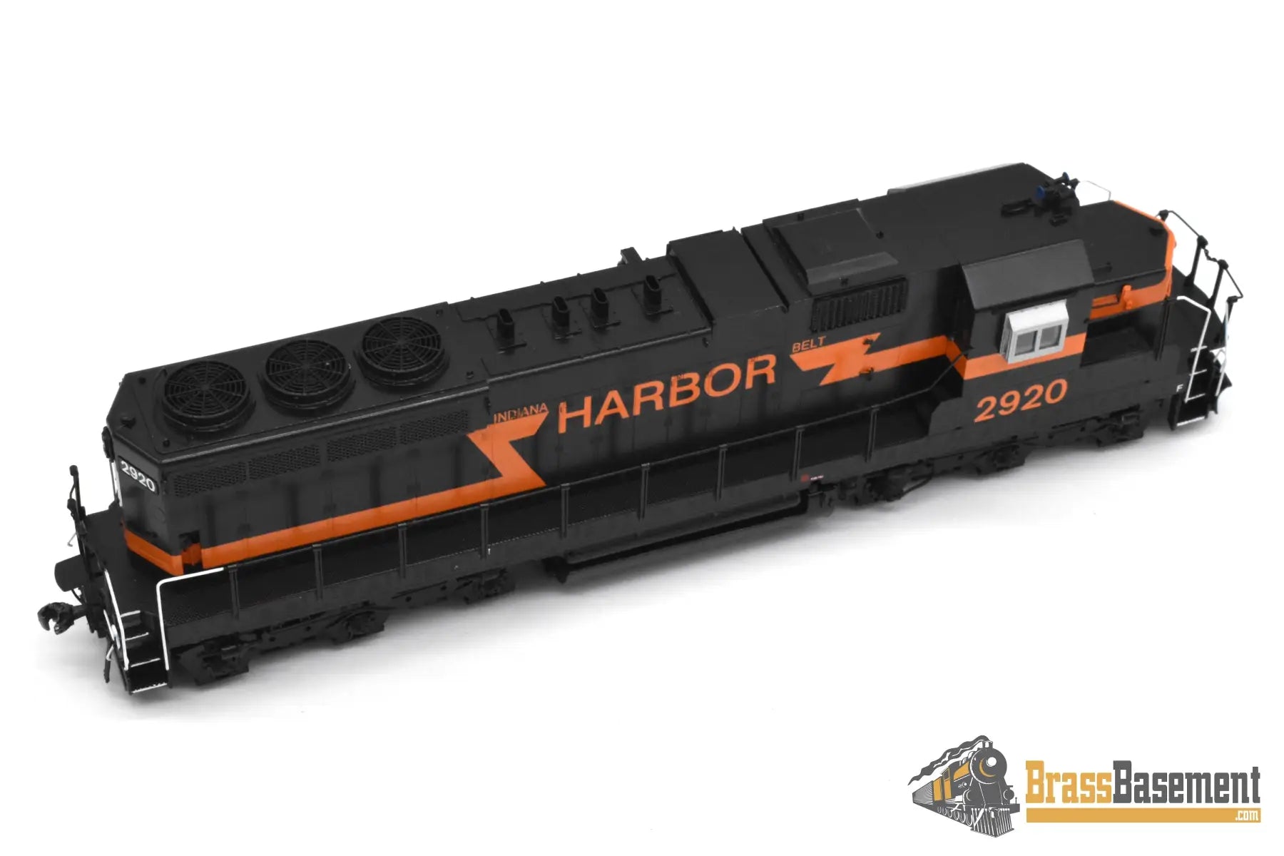 HO Brass - OMI 6773.1 Indiana Harbor Belt IHB SD20 #2920 - F/P Black w/ Orange - Mint DCC SOUND Diesel