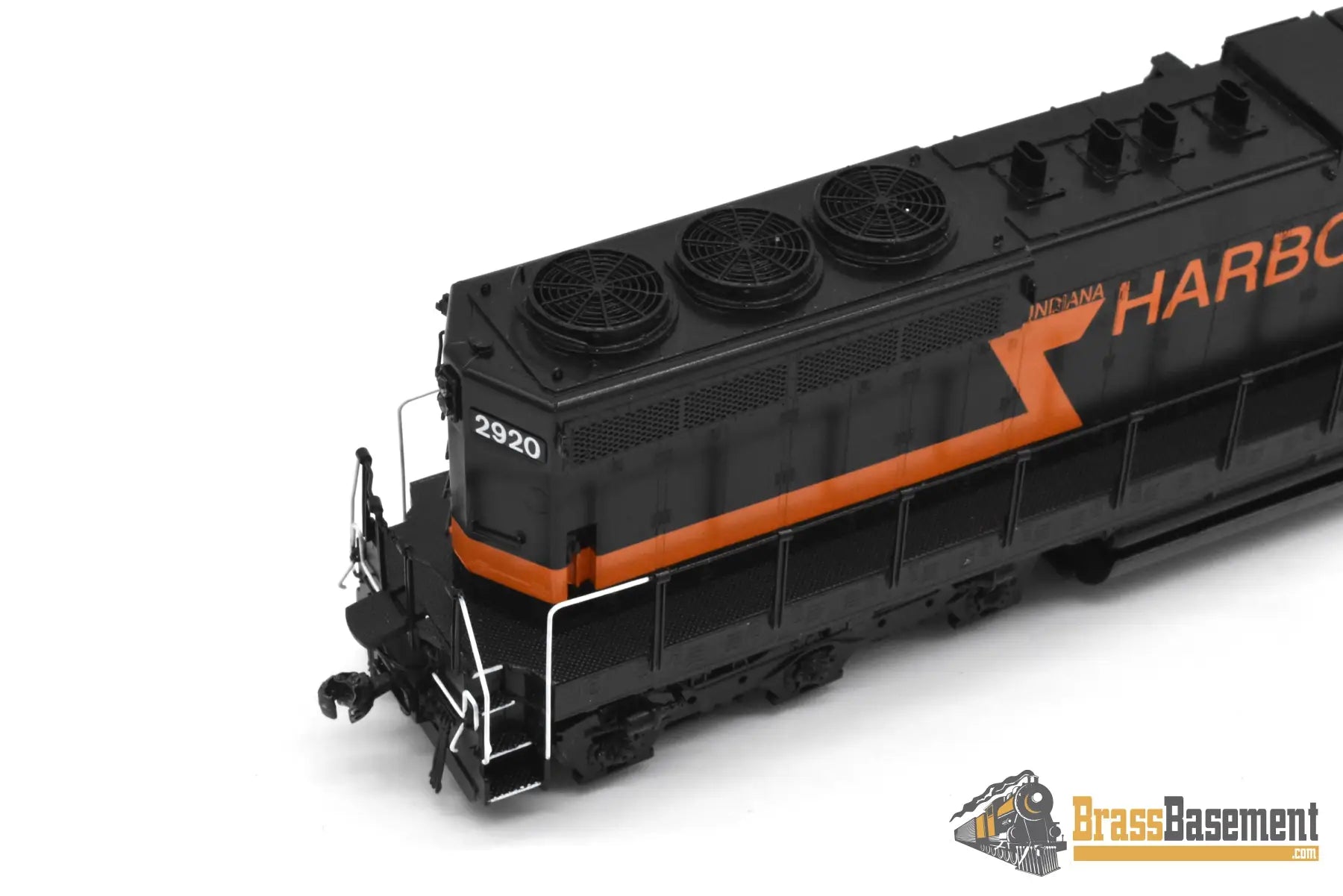 HO Brass - OMI 6773.1 Indiana Harbor Belt IHB SD20 #2920 - F/P Black w/ Orange - Mint DCC SOUND Diesel