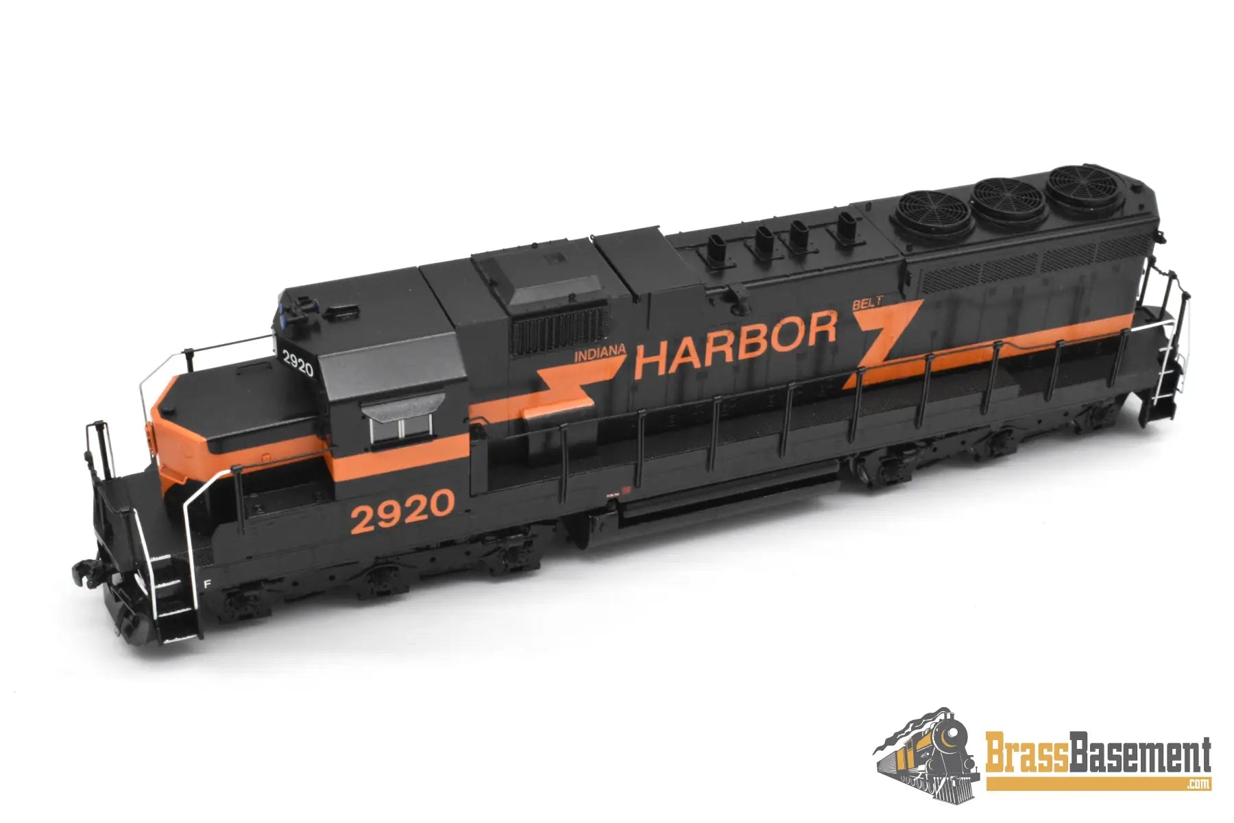 HO Brass - OMI 6773.1 Indiana Harbor Belt IHB SD20 #2920 - F/P Black w/ Orange - Mint DCC SOUND Diesel